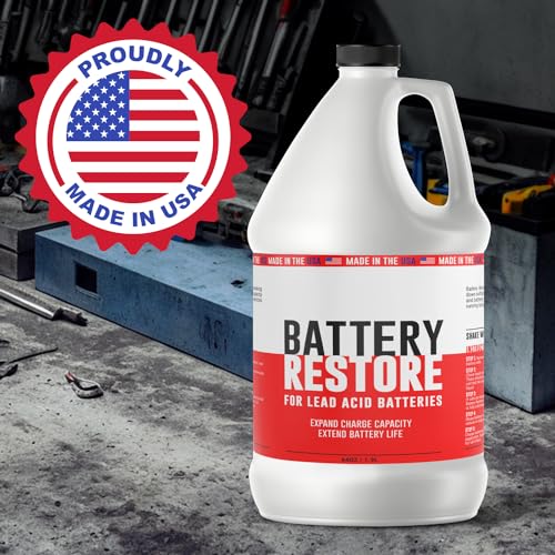 Battery Restore Solution for Lead Acid Batteries, 64oz Y8633