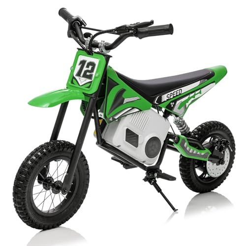 Electric Dirt Bike for Kids 8-14, 16MPH Off-Road Motorcycle with Twist Grip Throttle B563