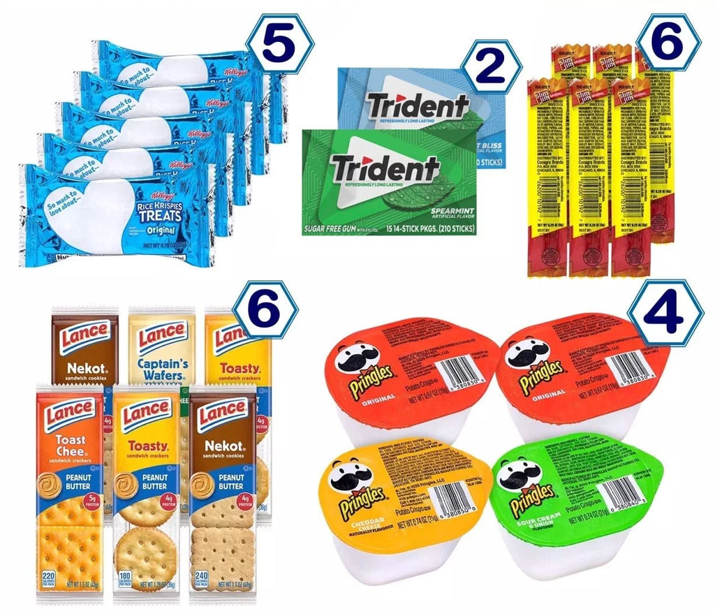 Snack Variety Gift Box for College Students A292236
