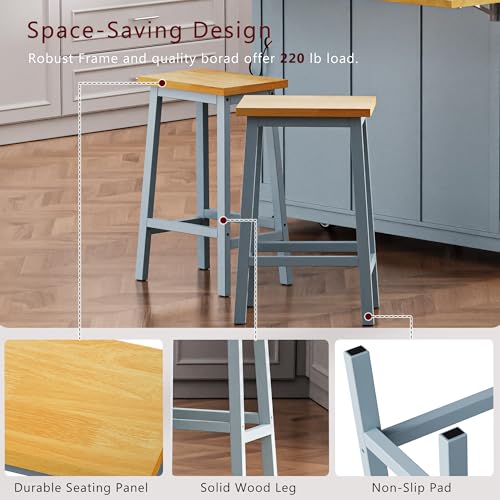 Large Kitchen Island with Drop Leaf, Rolling Cart, Power Outlet R822