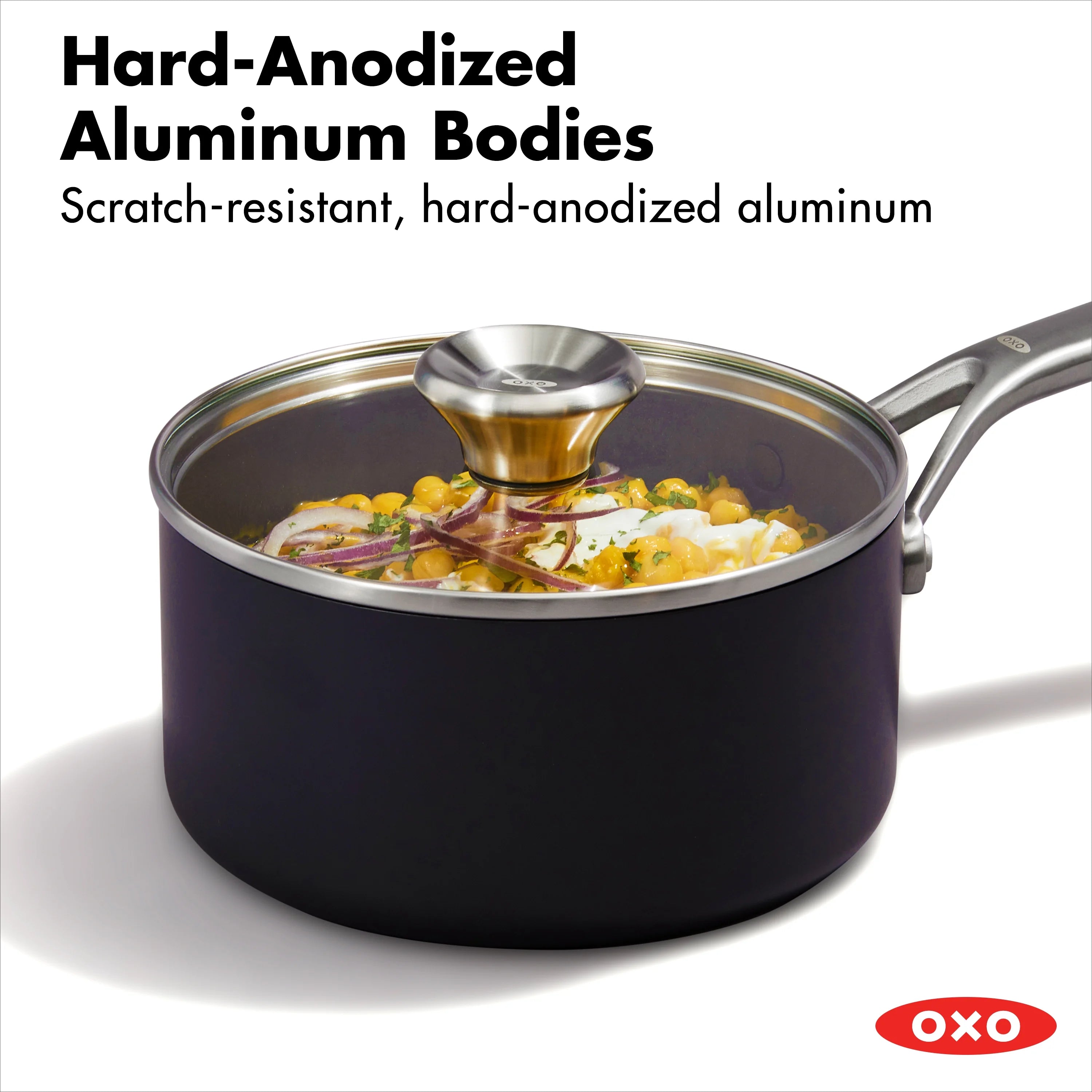 Hard Anodized Nonstick 10-Piece Cookware Set, Induction Compatible U790