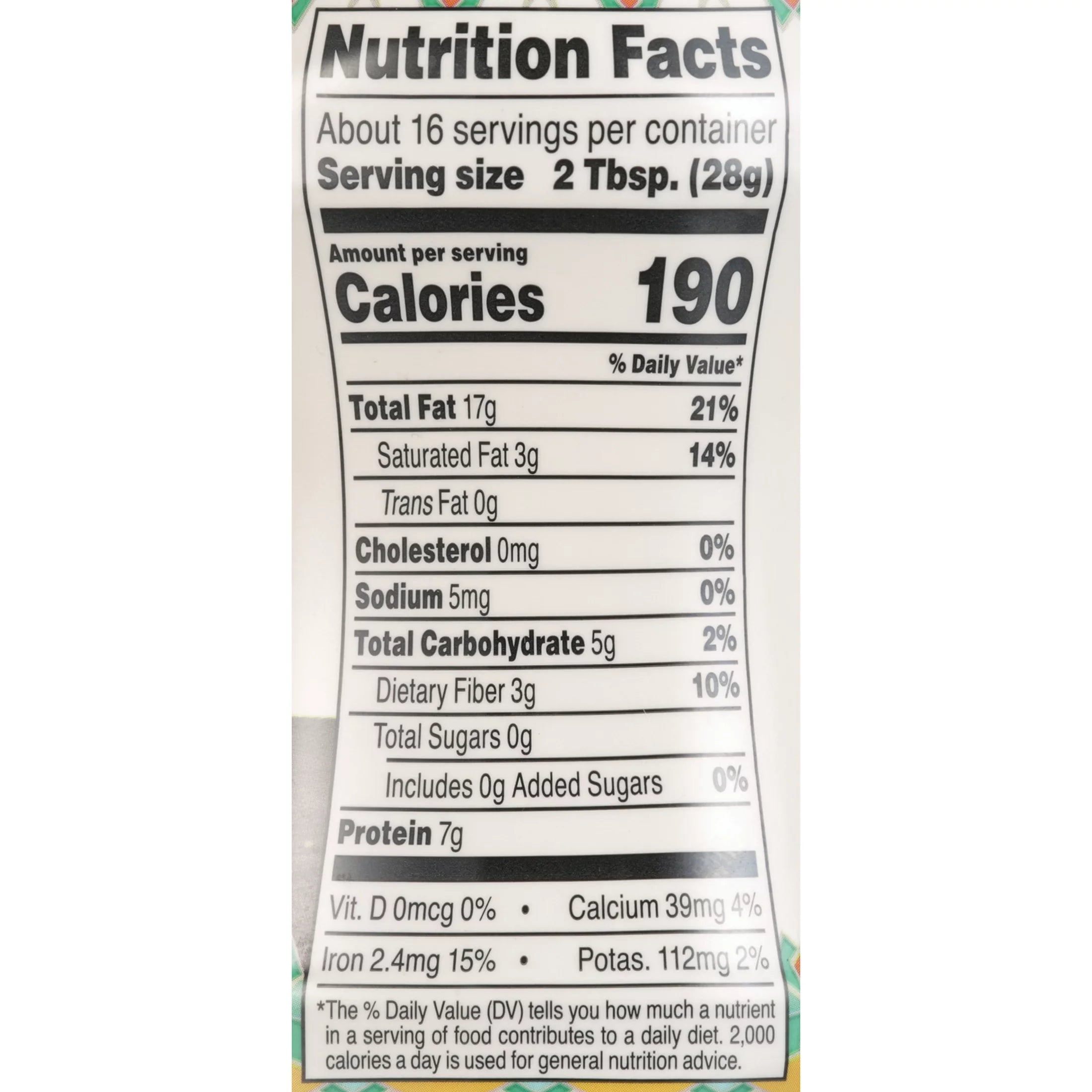 Organic Tahini 16 oz. A80690