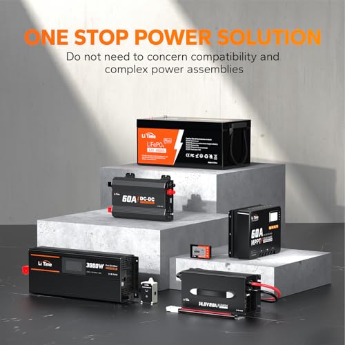 12V 100Ah LiFePO4 Battery Group 31 with Built-in 100A BMS N133