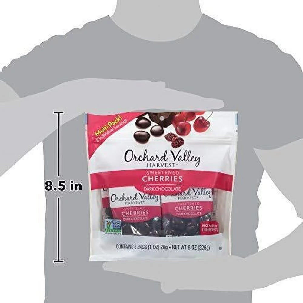 Dark Chocolate Cherries, 1 oz, Non-GMO F7955