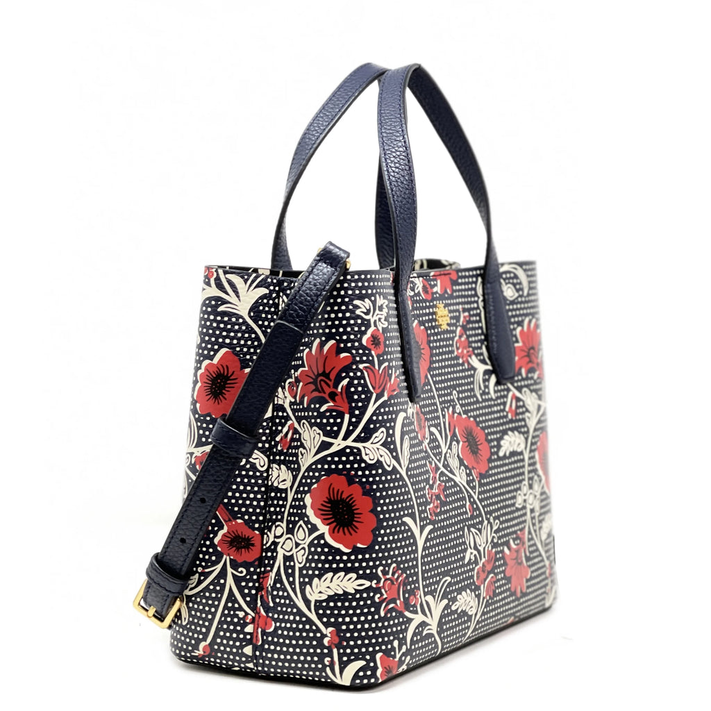 Women's Printed Pebbled Leather Small Tote R50890