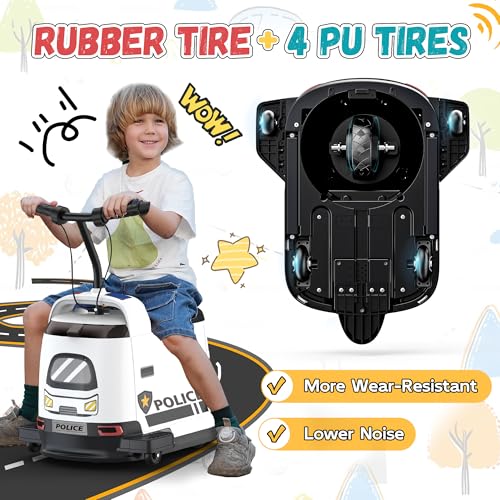 24V Kids Ride-On Car, 180W Brushless Motor, Max 5Mph, Red V9501