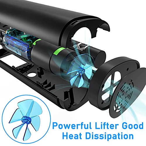 Portable Electric Bicycle Pump, 120PSI, Type-C Rechargeable, Presta & Schrader Valves A866982