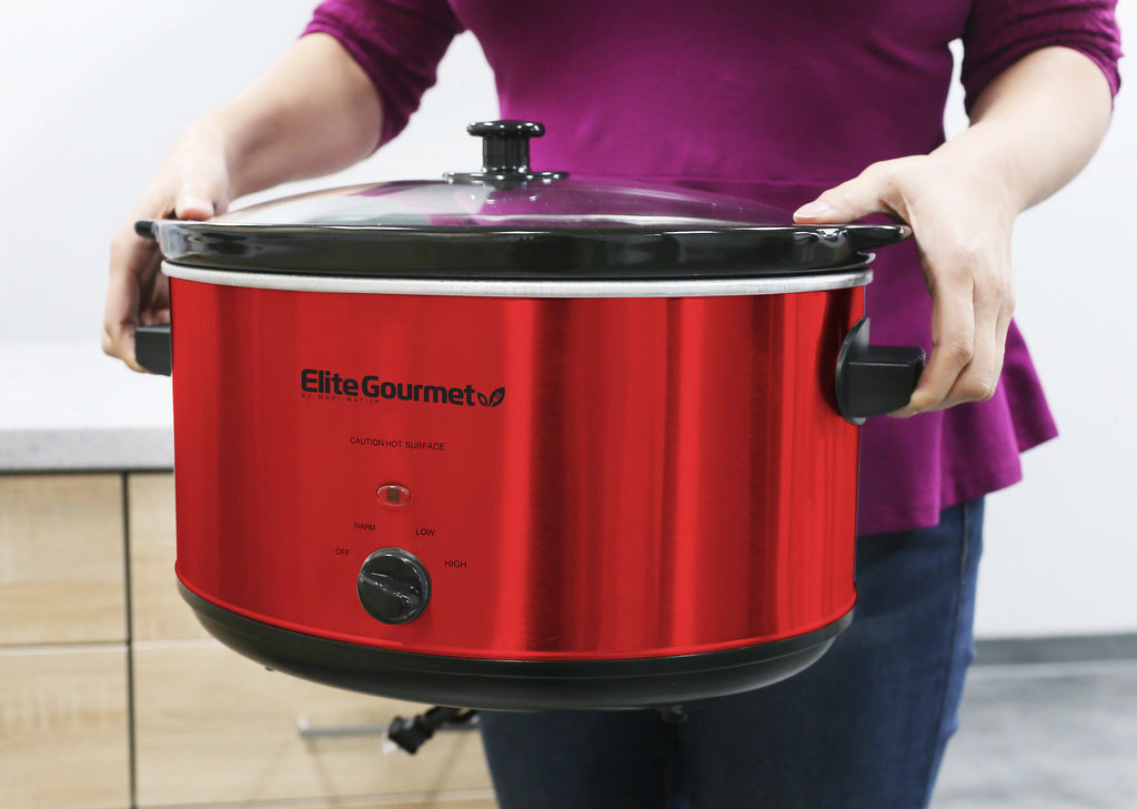 8.5Qt Stainless Steel Slow Cooker I5366