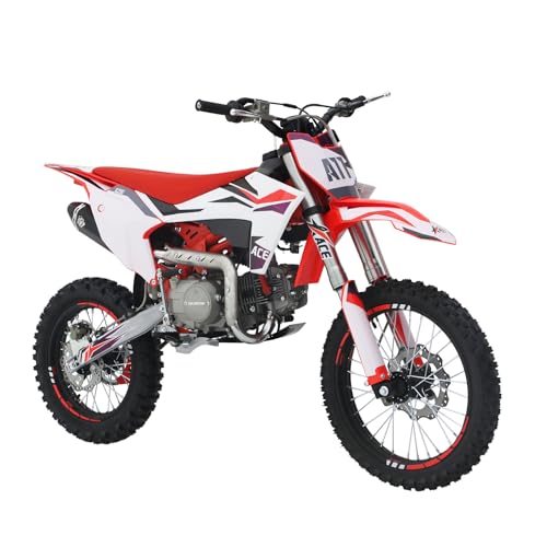 125CC Dirt Bike, 4-Speed Manual Clutch, 17"/14" Tires A8149