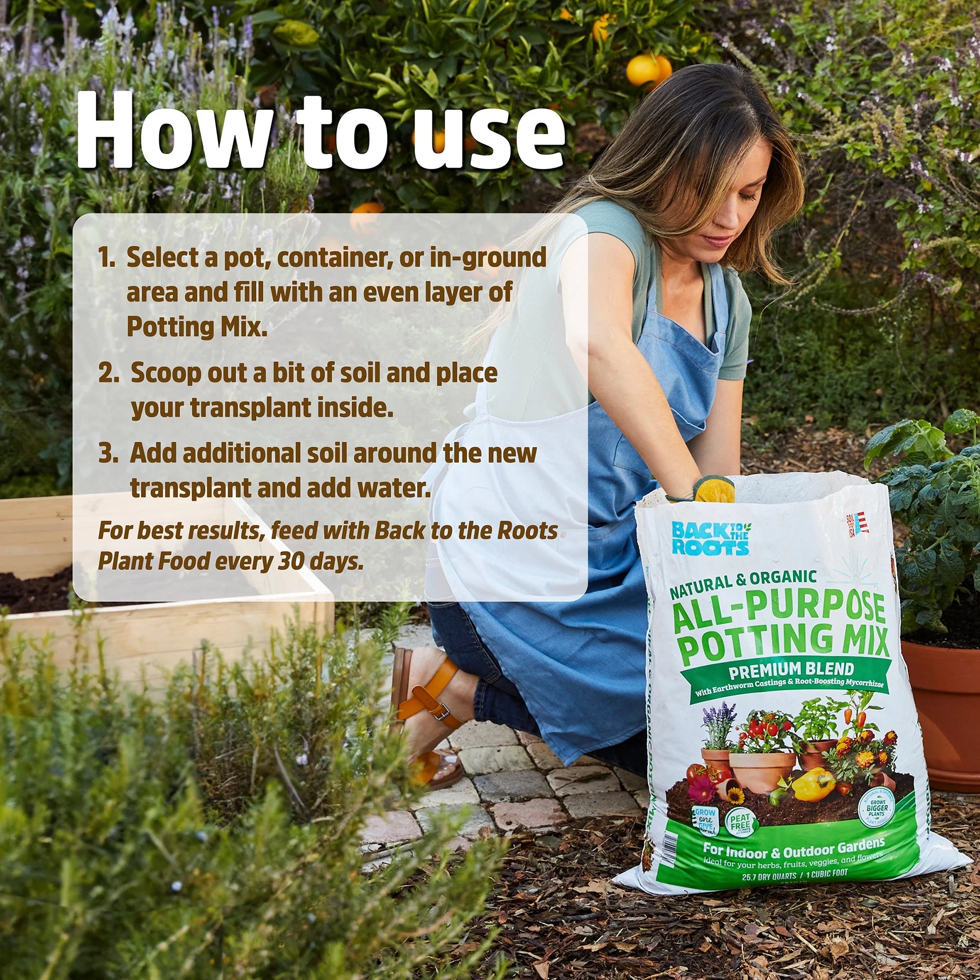 Organic Potting Mix, 60 Bags K2822