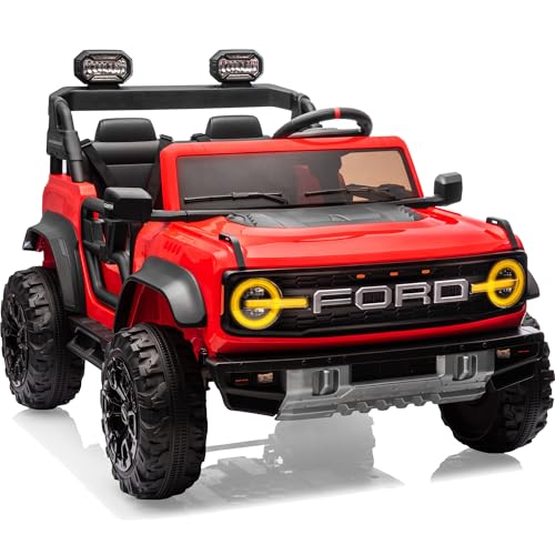 24V Ride on Car for Big Kids, 2 Seater with Remote Control, Pink O4976