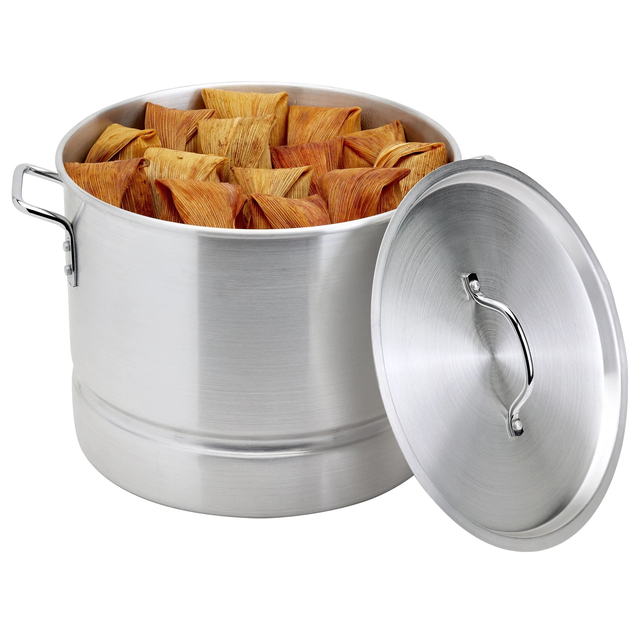 3 Piece 20Qt Aluminum Tamale Steamer Set O90820