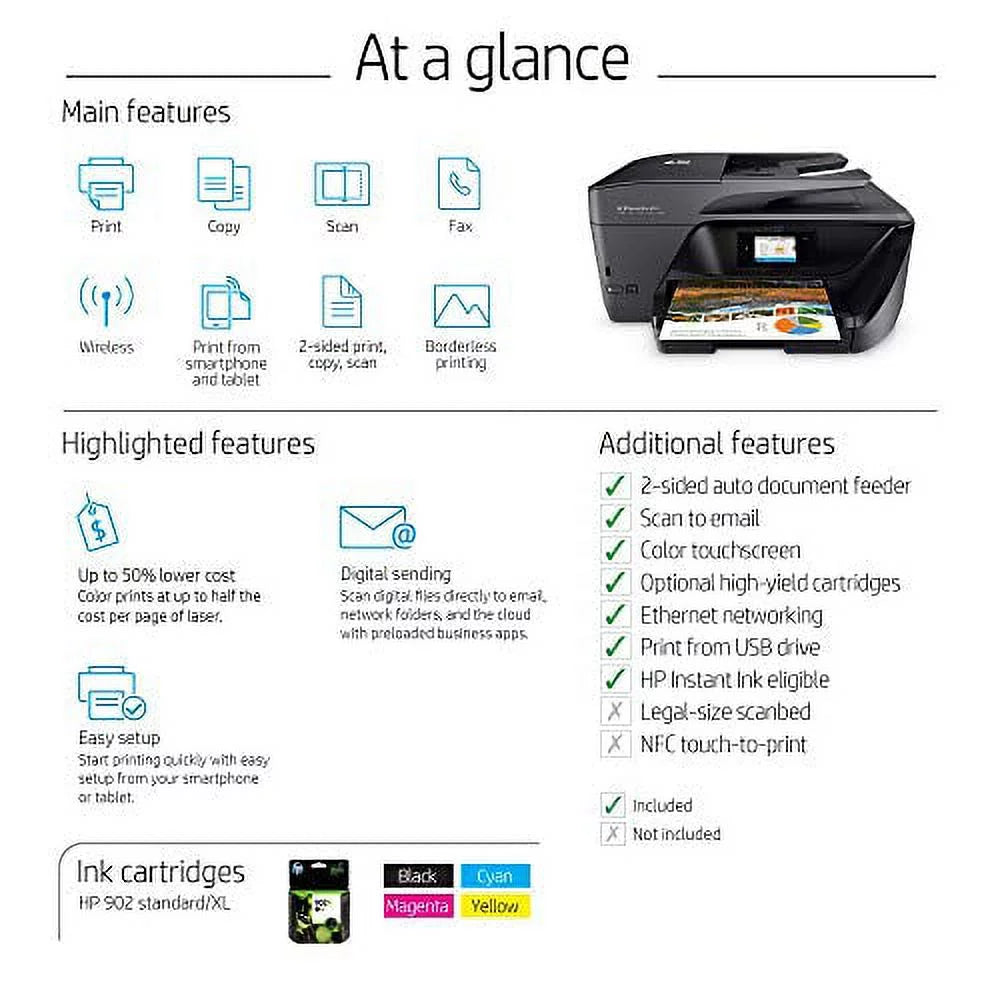 OfficeJet Pro 6978 打印机 K371364