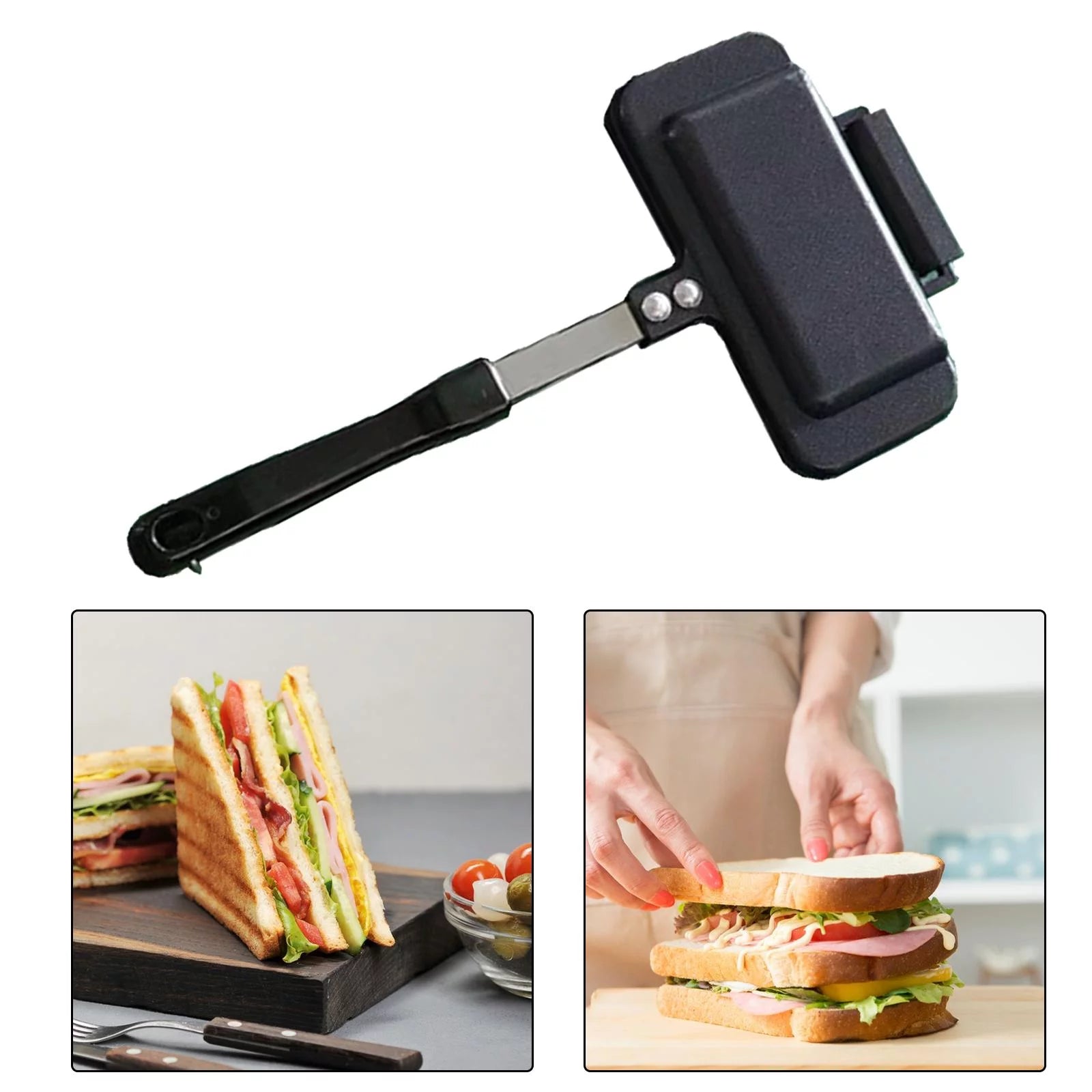 Double Sided Sandwich Maker Frying Pan B6990