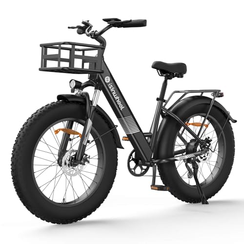 Electric Bike for Adults 750W 28mph with Removable Battery and Fat Tire N46855