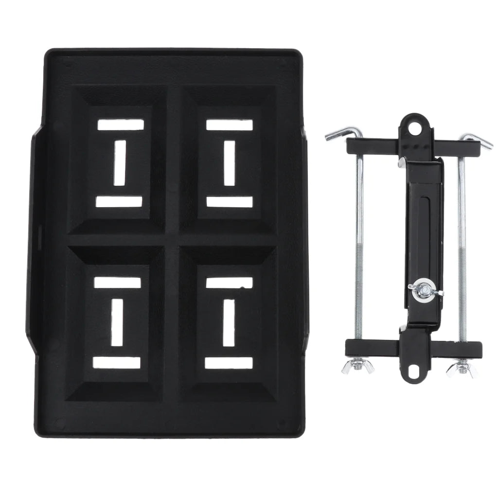 Pickup Truck RV Trailer Battery Tray and Clamp Holder P9910
