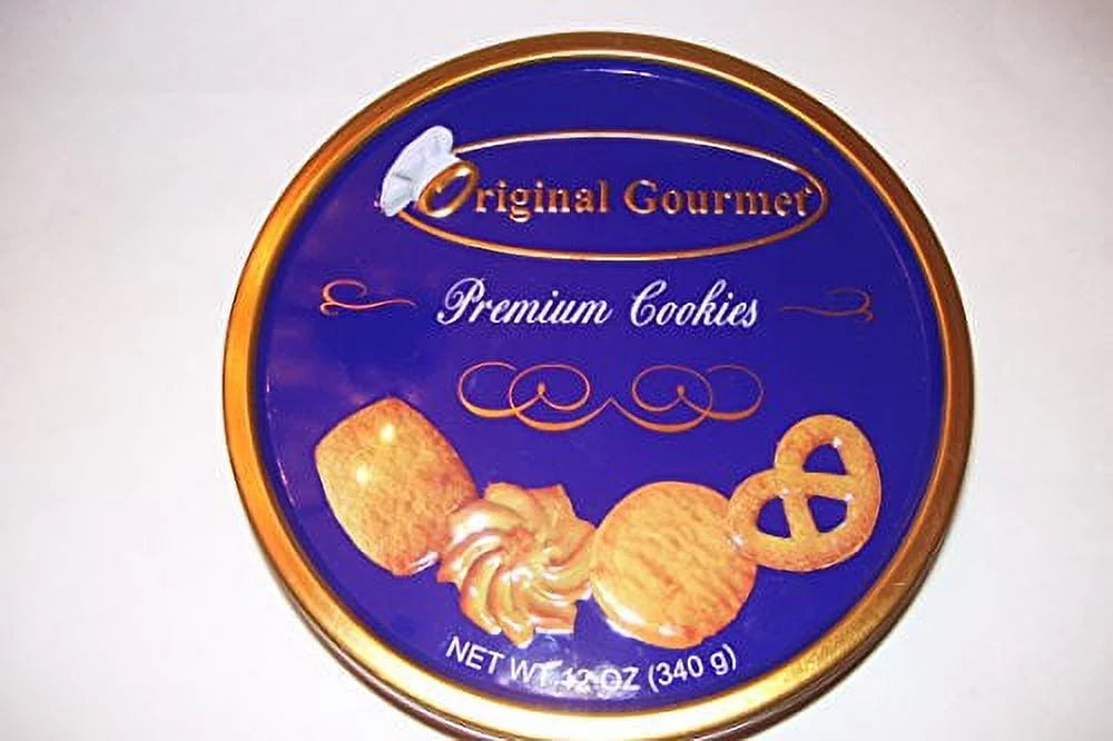 Decorative Cookie Gift Tin 12 Oz B484815