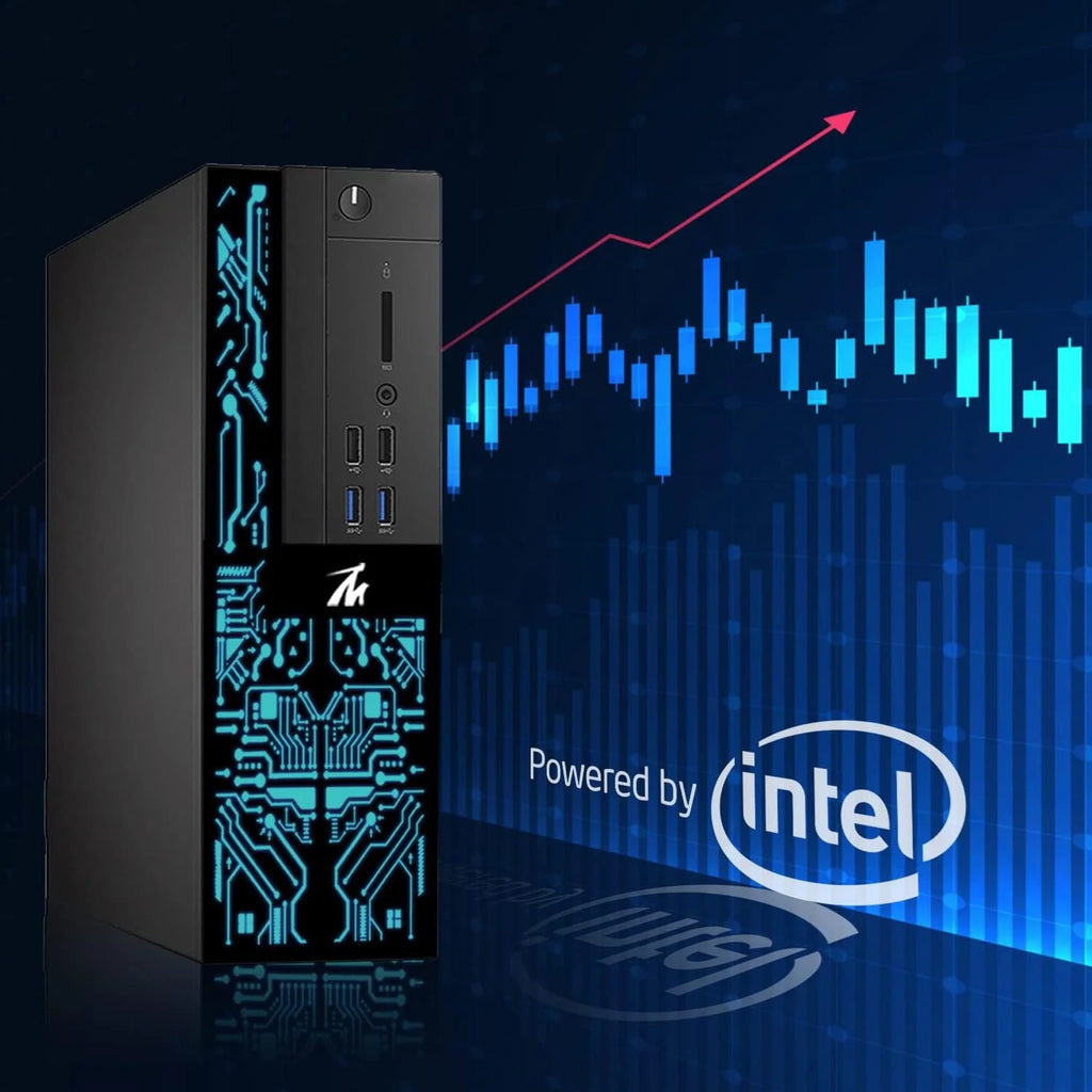 Refurbished Desktop PC Intel Core i5, 16GB RAM, 120GB SSD, 2TB HDD, 27" LED Monitor, Win 10 Pro G6057