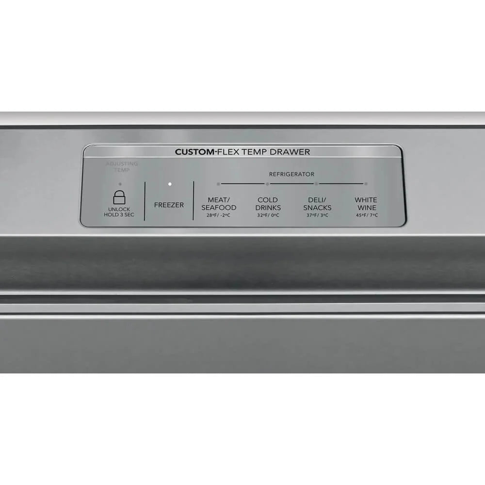 Counter Depth French Door Refrigerator, 21.8 Cu. Ft., Stainless Steel U1136