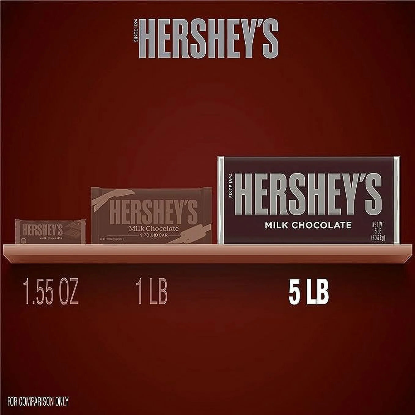 5 Pound Holiday Chocolate Candy Bar Gift C8179
