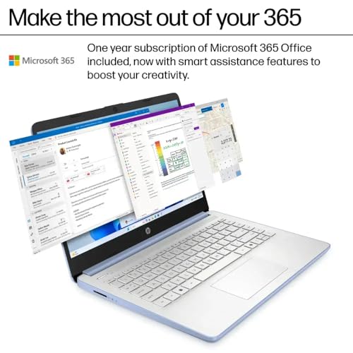 14" Ultrabook, Intel 4-Core, 32GB RAM, 1.6TB Storage, Wi-Fi 6, 12 Hr Battery, Lavender, Win 11 Y112
