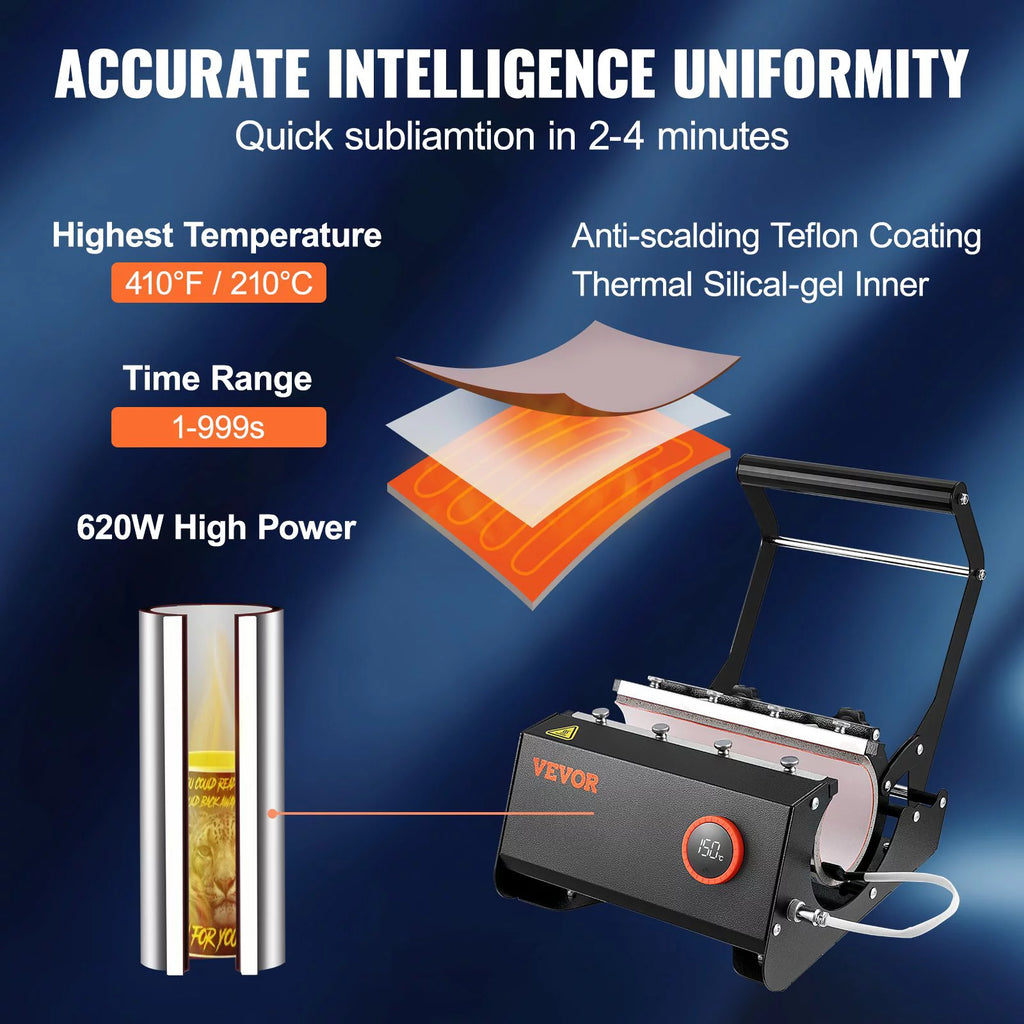 30oz Mug Heat Press Machine for Sublimation Transfer B726996