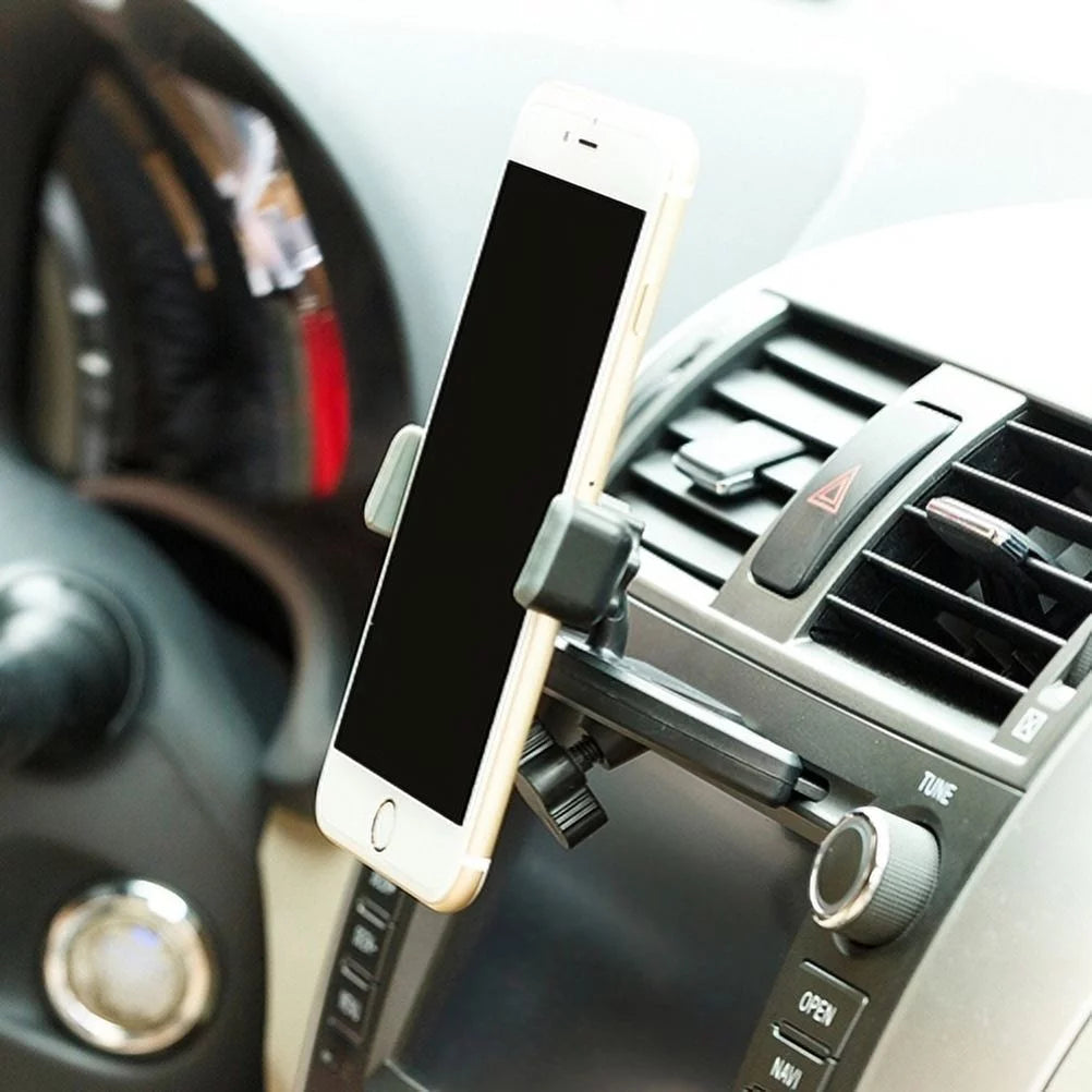 CD Slot Car Mount Phone Holder Rotating Dock G81648
