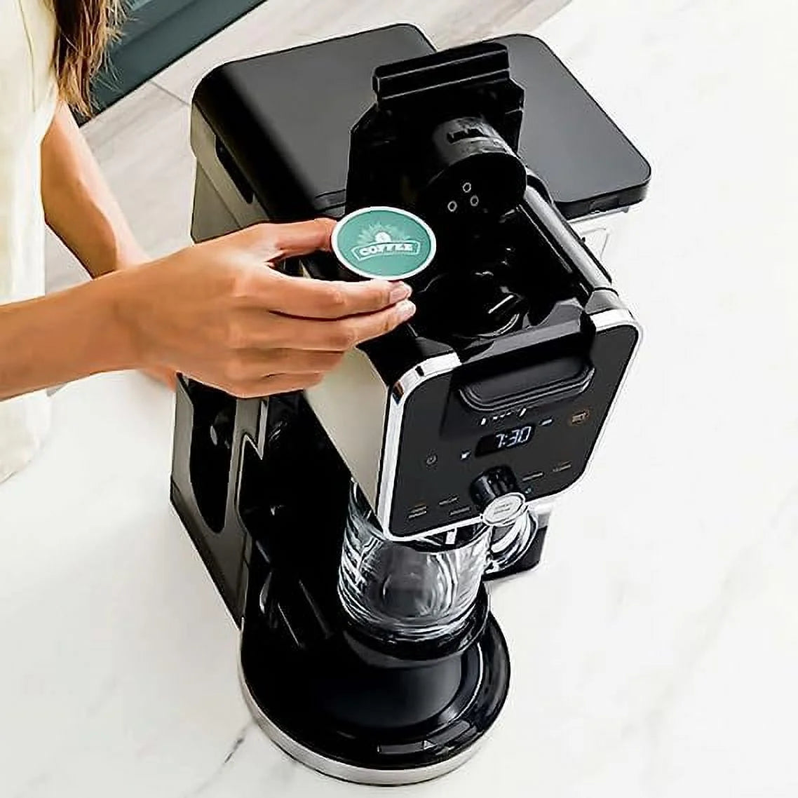 DualBrew System 14-Cup Coffee Maker 4 Brew Styles - Black G133