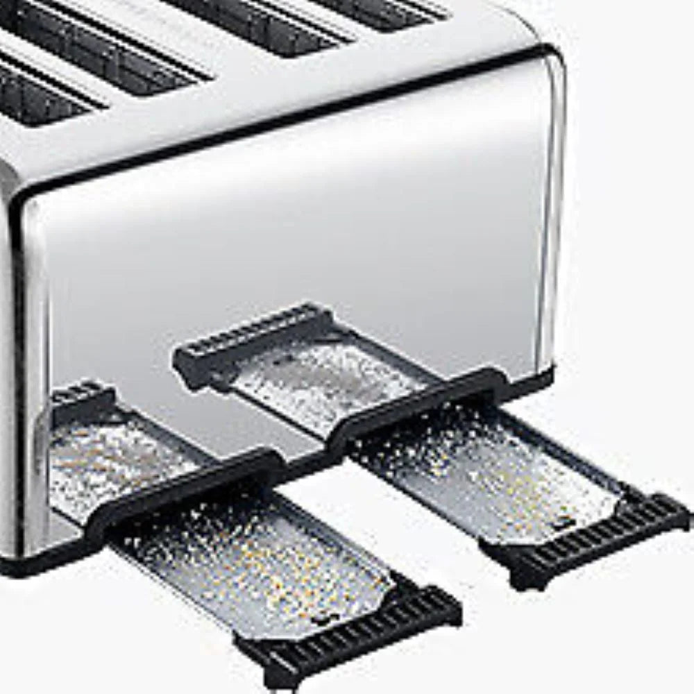 Stainless Steel 4-Slice Toaster with Extra-Wide Slots C973