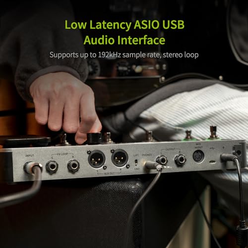 Multi-Effects Guitar Pedal with 80 Presets and Loop X7770