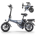 Electric Bike for Adults, 14" Folding Ebike, 750W Peak, Removable Battery, 22mph F42560
