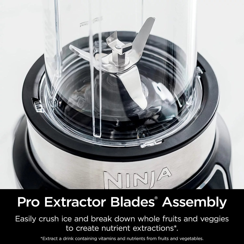 Compact Personal Blender, 900-Peak-Watt Motor, Silver P942971