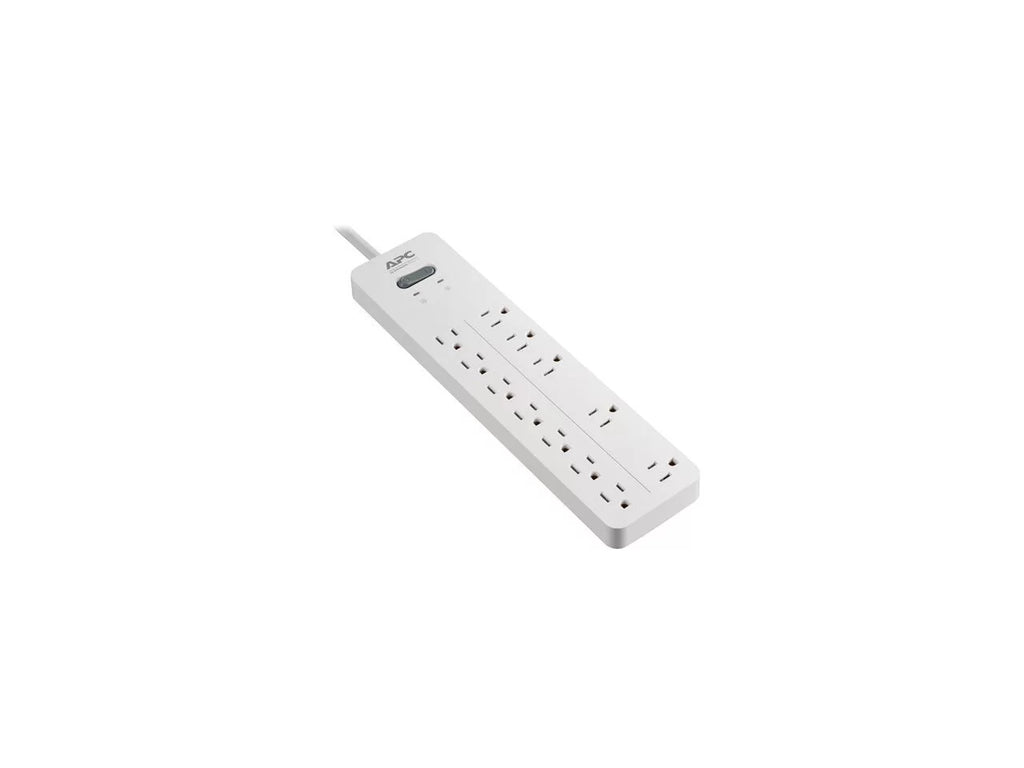 12-Outlet Surge Protector for Home Office, White A915695