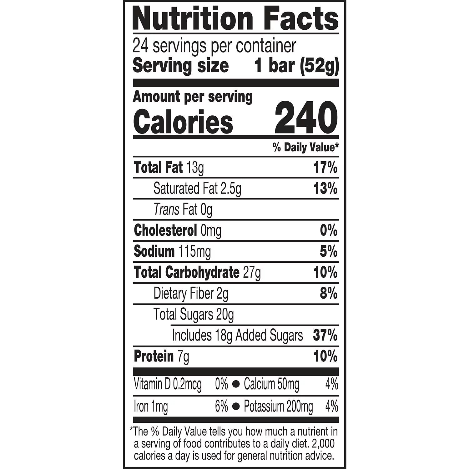 Peanut Caramel Candy Bars, 1.85 oz, 24 Count V553