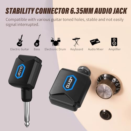 Wireless Guitar System 5.8GHz Transmitter Receiver with Charging Box F42239