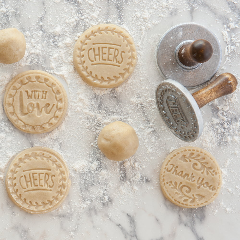 Cast Aluminum Cookie Stamp Set T60913