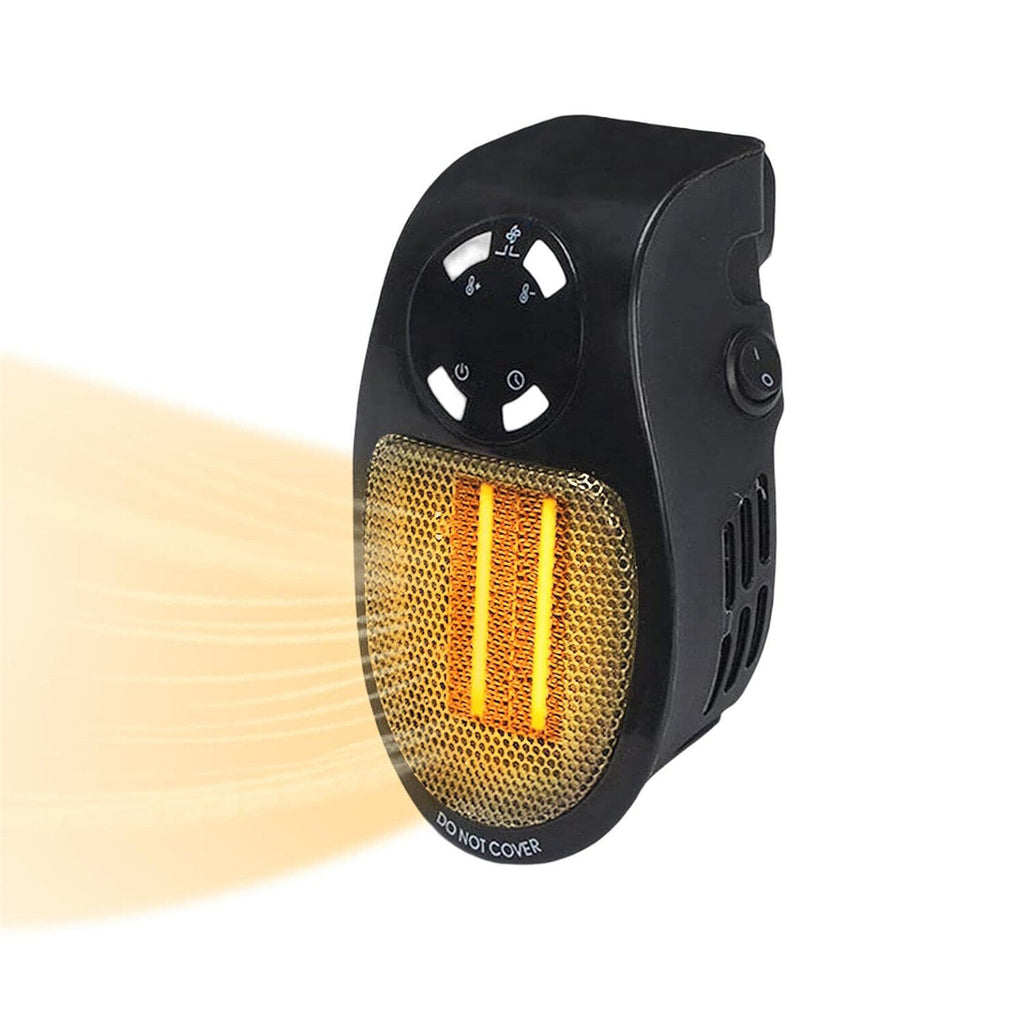 500W indoor portable heater with adjustable thermostat timer S644
