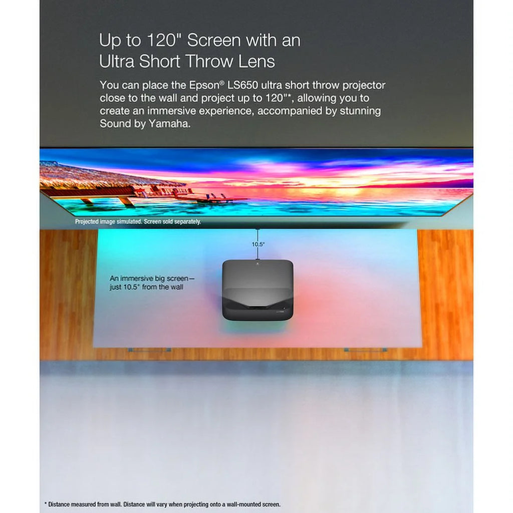 Smart Streaming Laser Projector - Black A866044