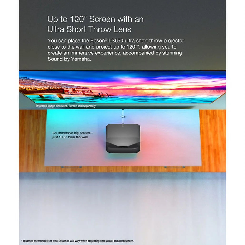 Smart Streaming Laser Projector - Black A866044