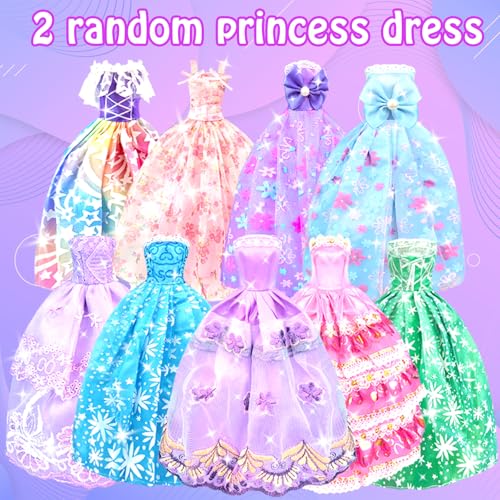 Doll Clothes and Accessories Set with Closet for 11.5 Inch Doll U34465