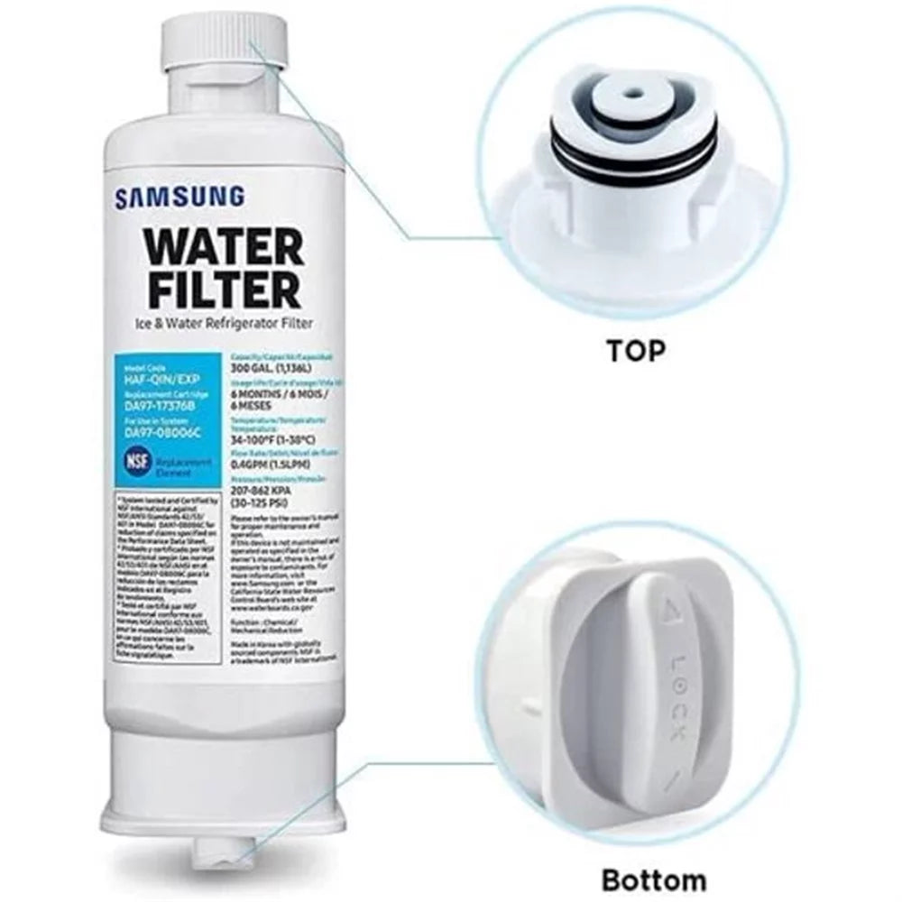 Refrigerator Water Filter Replacement Pack of 4 C76125