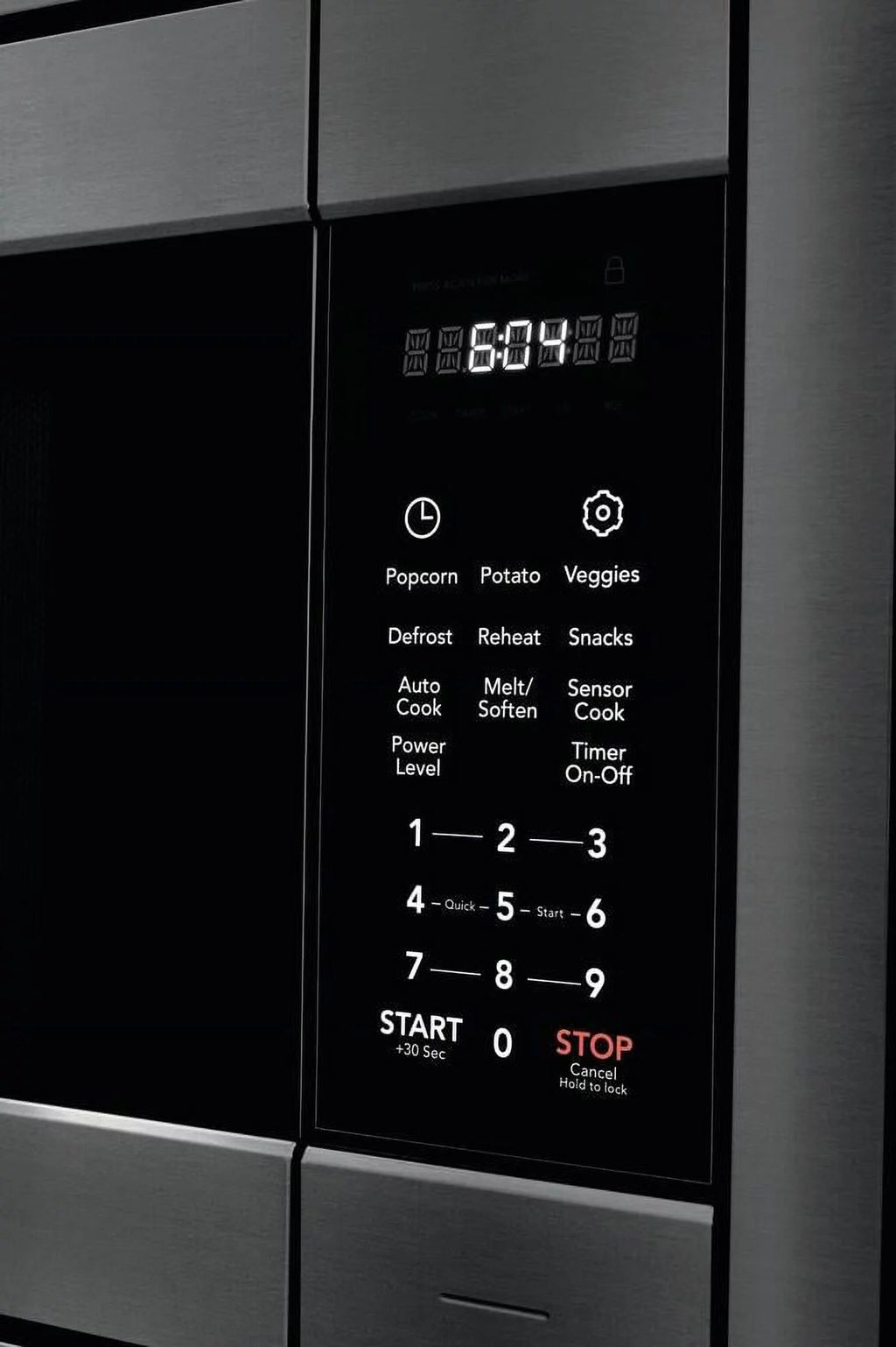 Built-in Microwave with Sensor Cooking, 2.2 cu. ft., Black Stainless Steel S477