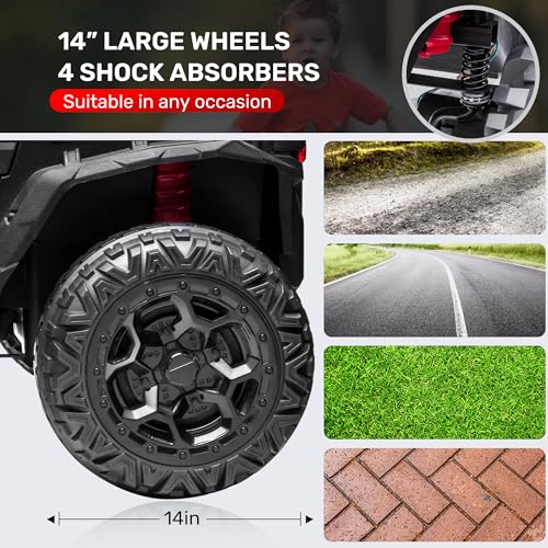 24V 4X4 Ride on Car Truck with Remote Control for Kids M14255