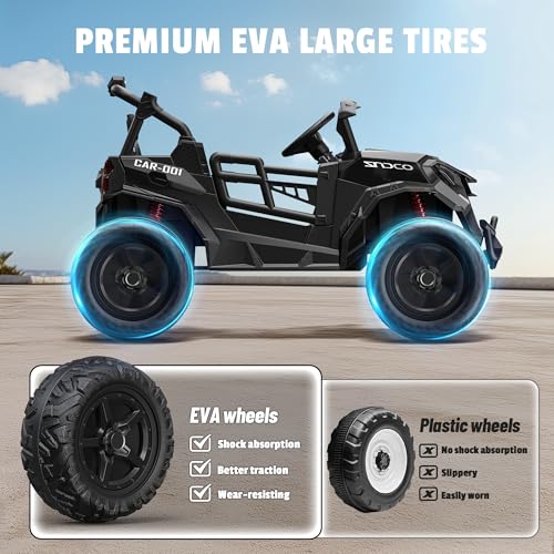 24V 2 Seater Ride on Car Truck, 4WD, Remote Control, Pink P334