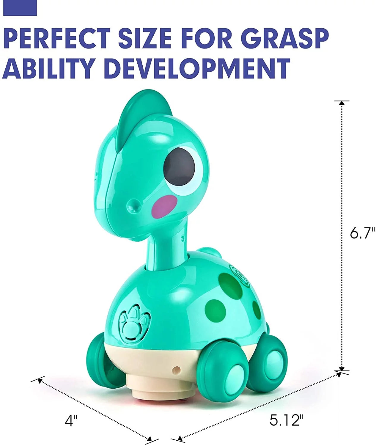 Baby Toys 6-12 Months Touch and Walk Music Light Crawling Toys P777575
