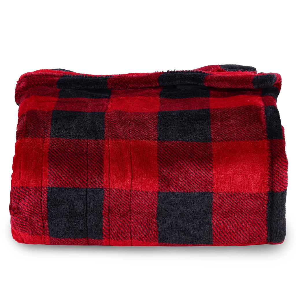 Heated Throw Blanket with Auto Shutoff, Machine Washable L812
