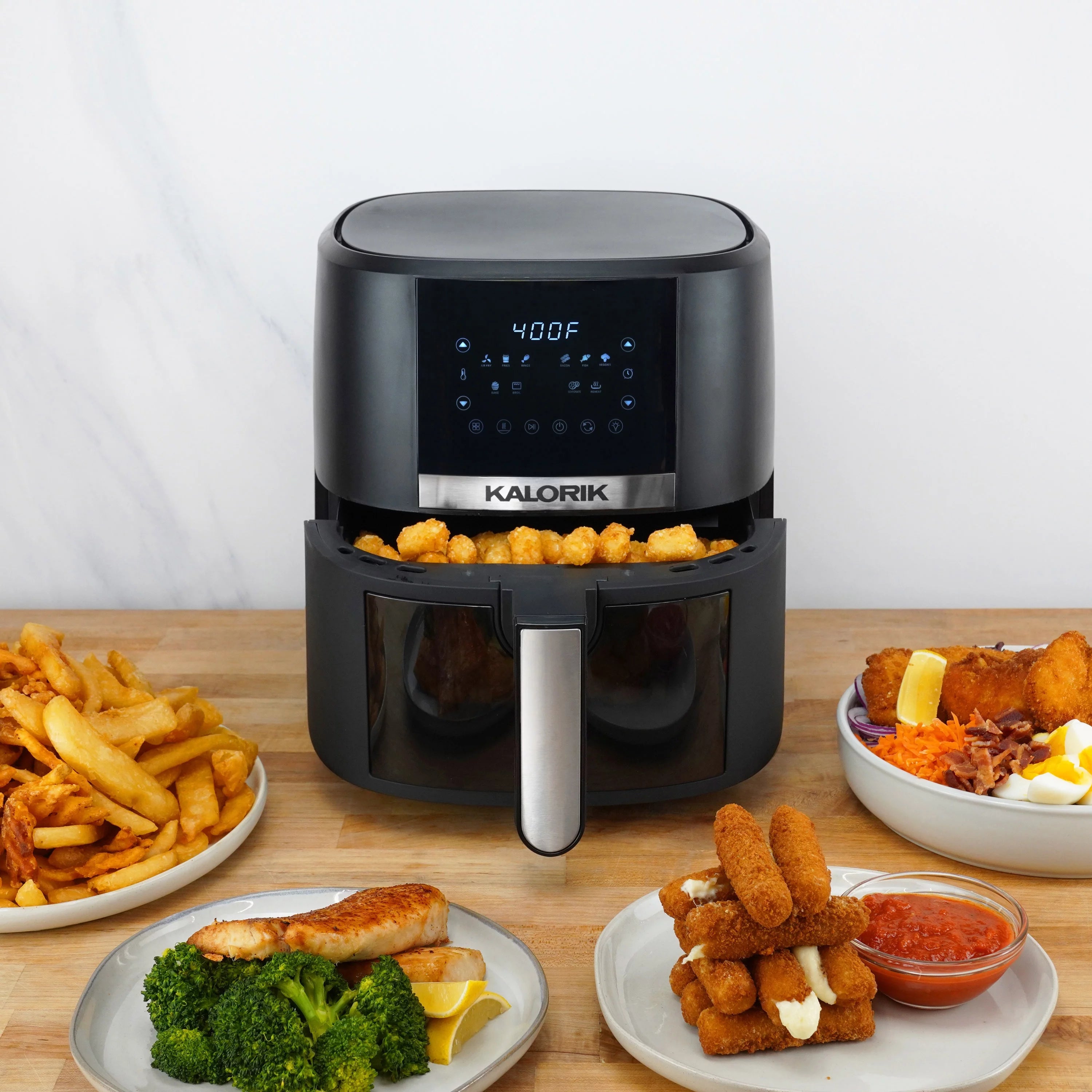 5 Quart Digital Air Fryer with Viewing Window W7990
