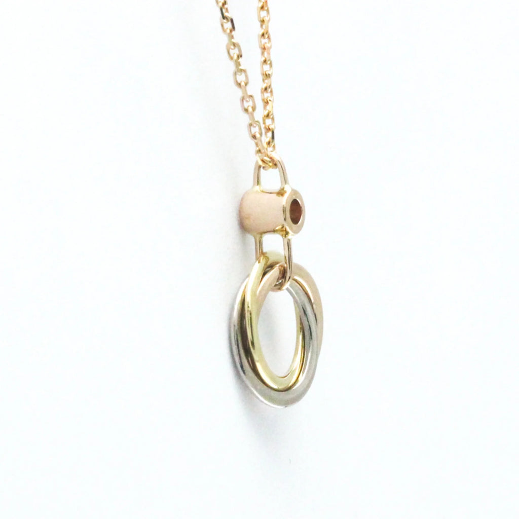 18K Gold Diamond Pendant Necklace O663485