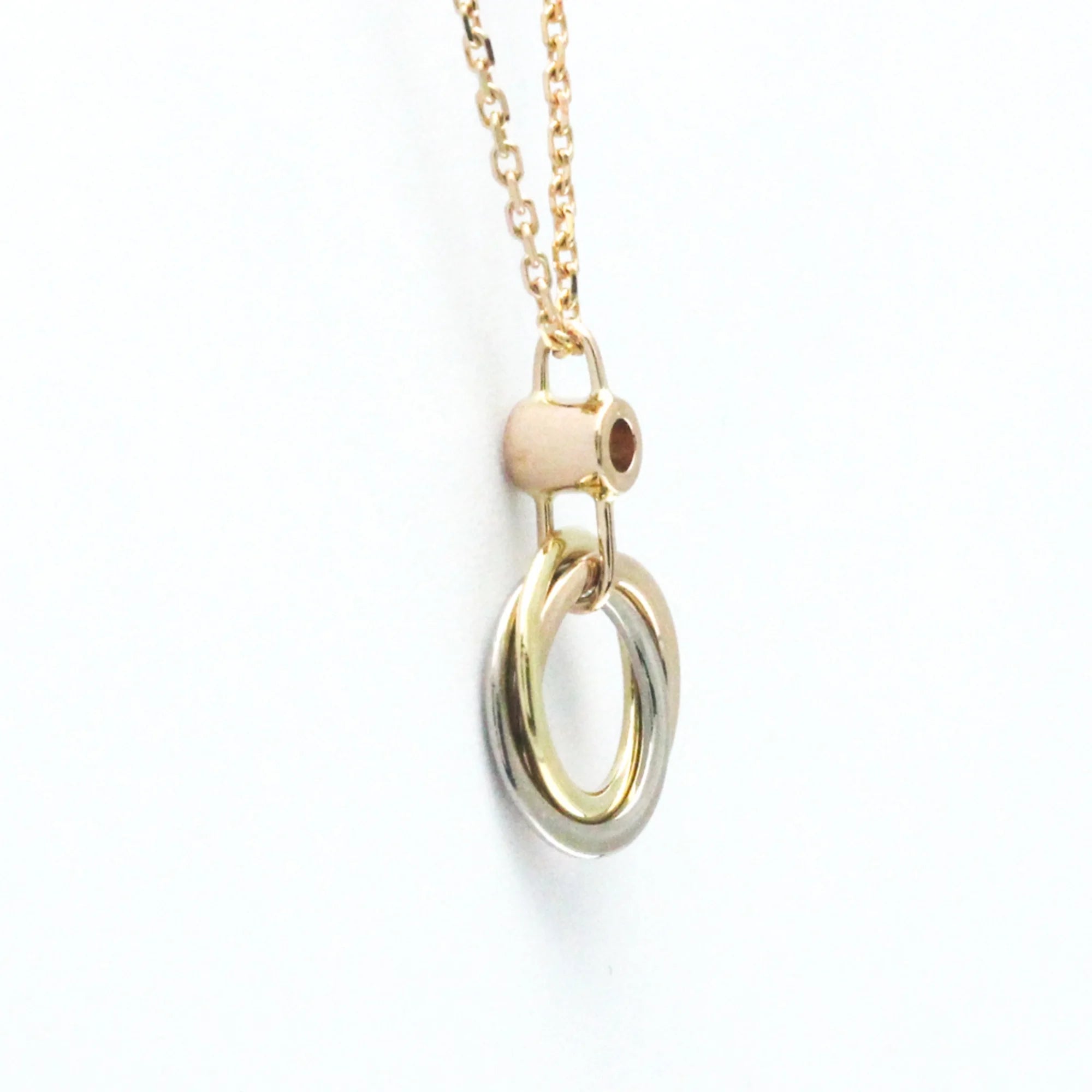 18K Gold Diamond Pendant Necklace O663485
