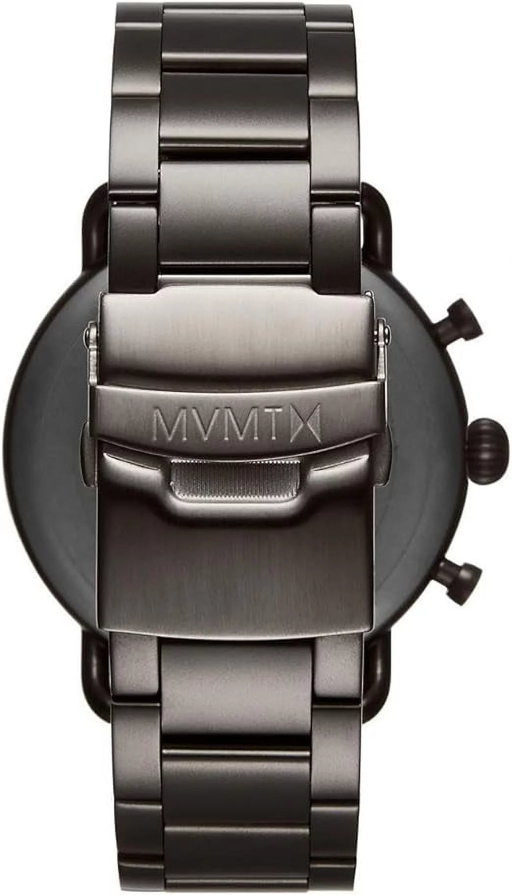 Men's Chronograph Watch with Gunmetal Stainless Steel Bracelet A328